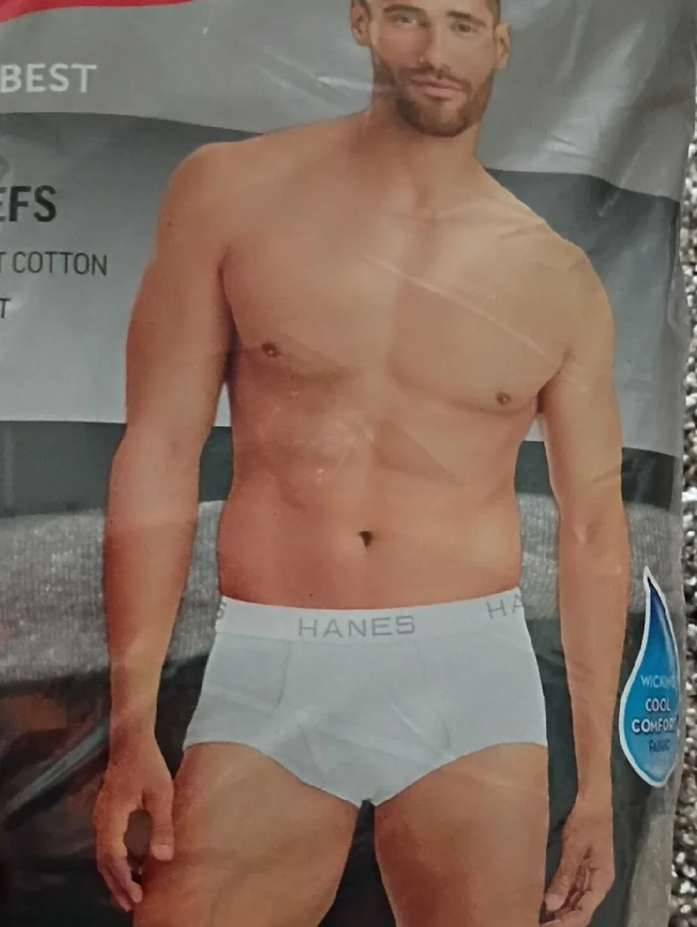 Hanes Men's White Briefs Pack - White